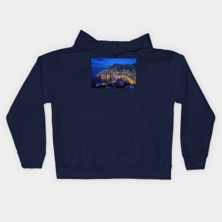 Nights in Hydra island - Greece Kids Hoodie